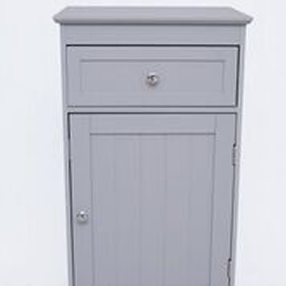 Alaska Grey Low Bathroom Cabinet Wilko for proportions 1000 X 1000