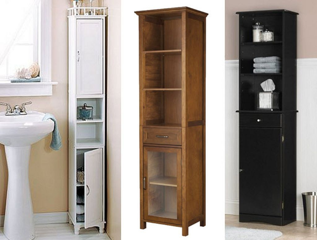 Amazing Narrow Bathroom Cabinets 1 Tall Narrow Bathroom Storage regarding sizing 1024 X 775