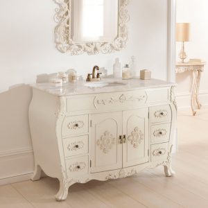 Antique French Vanity Unit Shab Chic Bathroom Furniture for sizing 2000 X 2000