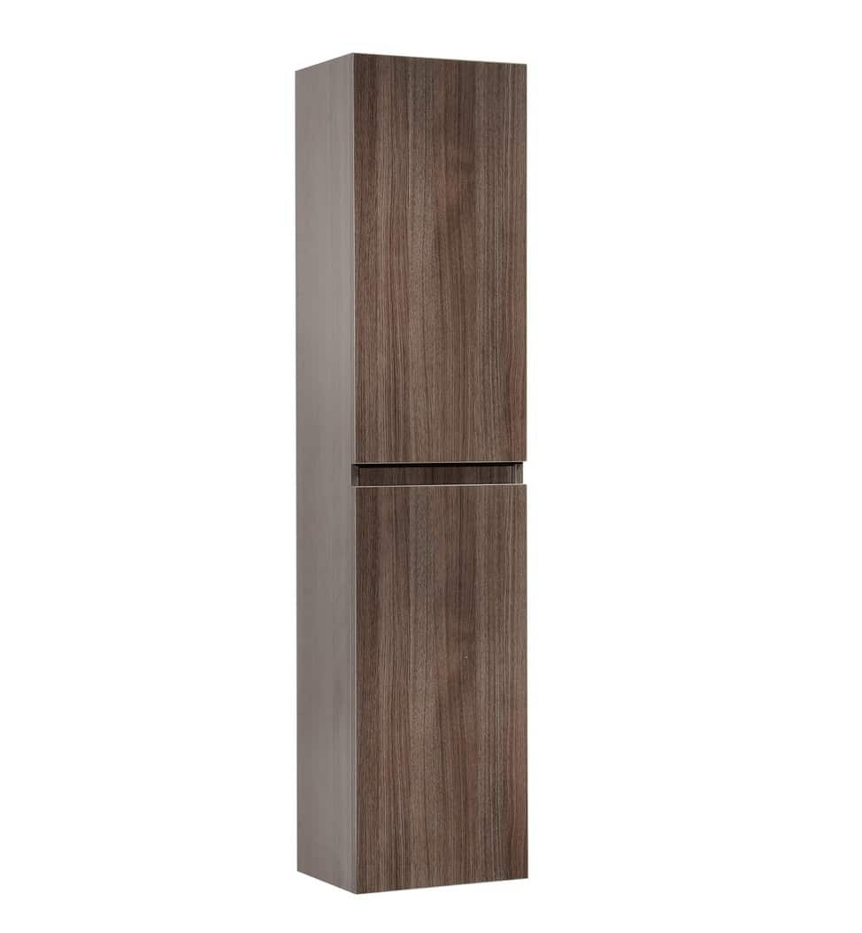 Aquamoon Vigo Grey Oak Bathroom Linen Cabinet Modern Bathroom in dimensions 974 X 1054