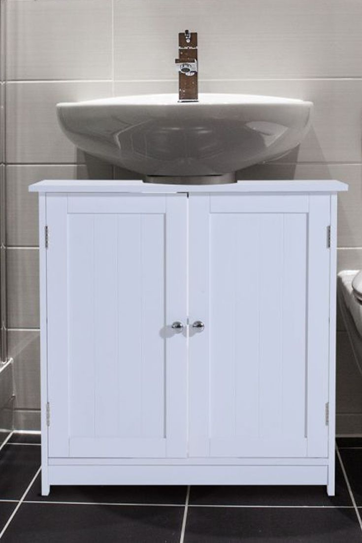 Bathroom Cabinet Sink Vanity Modern Floor Storage Base Organizer inside measurements 735 X 1102