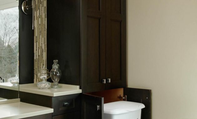 Bathroom Cabinet With Built In Hamper Bathroom Custom Bathroom pertaining to sizing 1280 X 1707