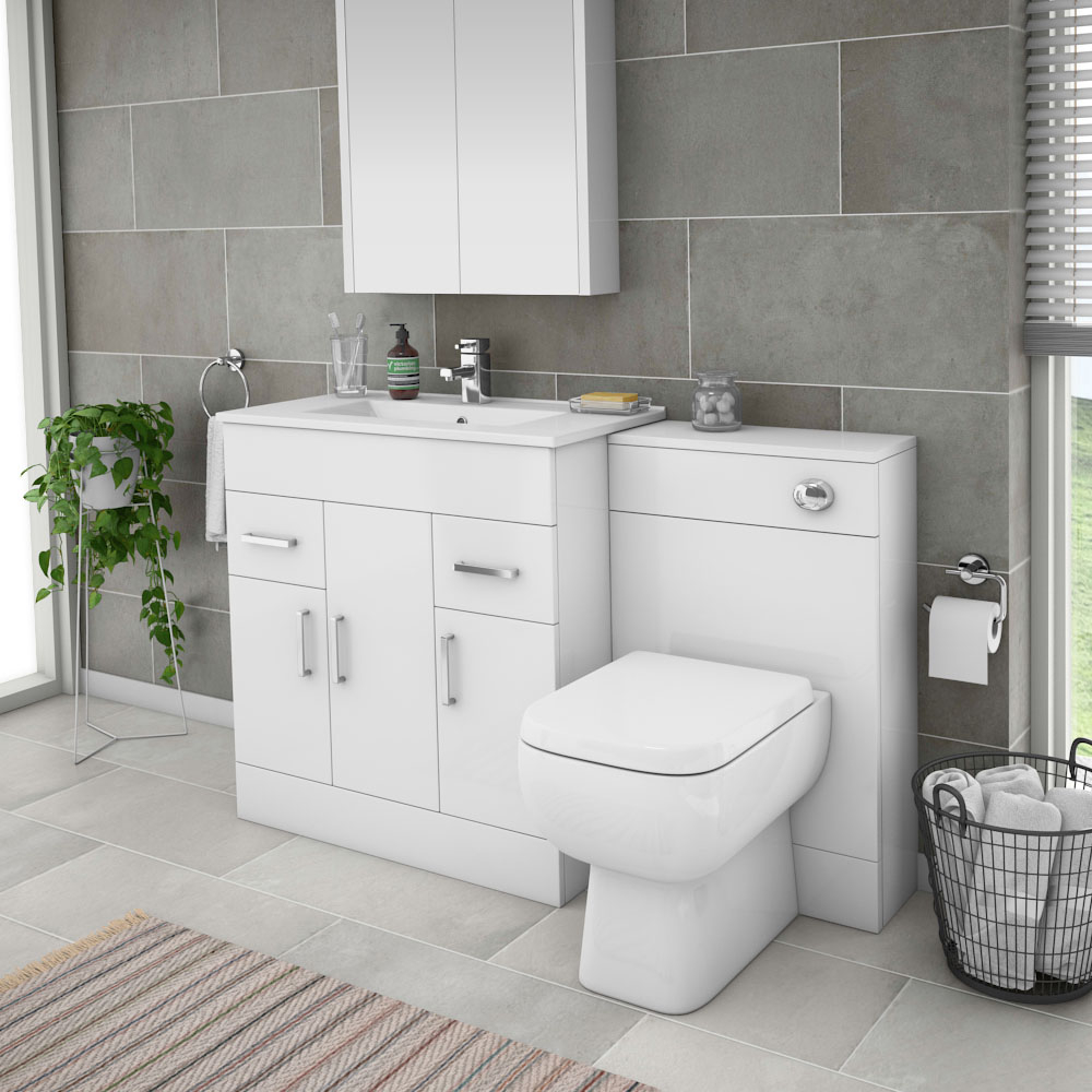 Bathroom Furniture Packs Vanity Units Mirrors Toilets within measurements 1000 X 1000