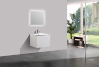 Bathroom Furniture Set Alice 600 Glossy White Optional Mirror intended for dimensions 3000 X 2181