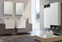 Bathroom Furniture With Mirrors With Push Pull Drawers Idfdesign within size 1200 X 675