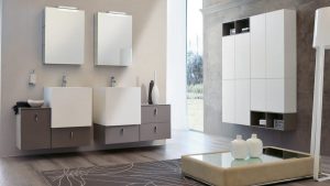 Bathroom Furniture With Mirrors With Push Pull Drawers Idfdesign within size 1200 X 675