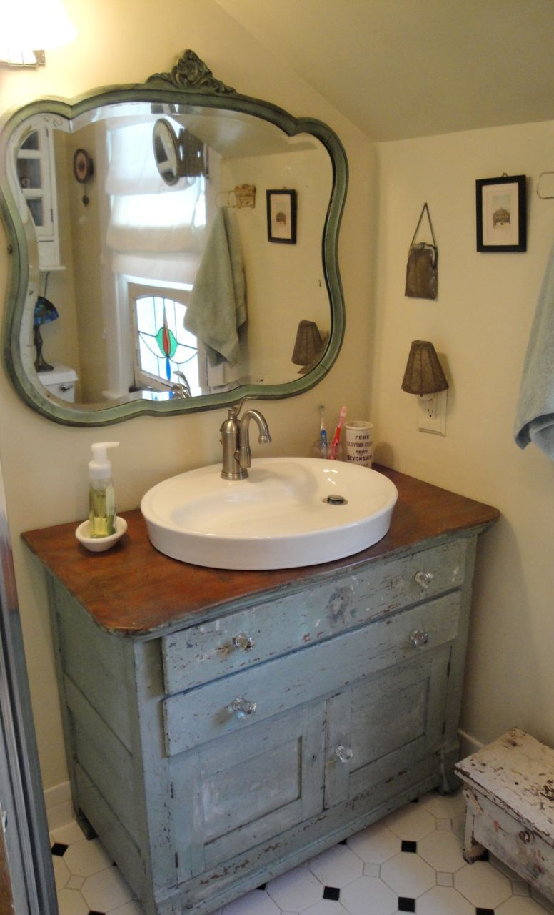 Bathroom Remodel Reveal In 2019 Repurposed Life Bathroom regarding proportions 776 X 1280