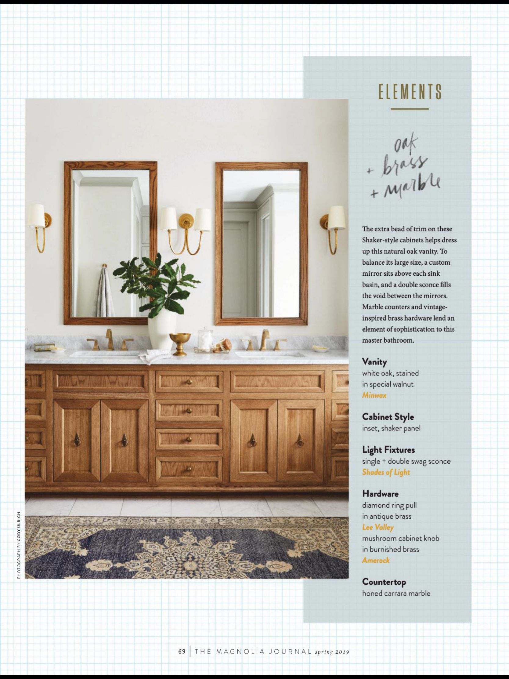 Bathroom Vanities From The Magnolia Journal Spring 2019 Read It with regard to measurements 1668 X 2224