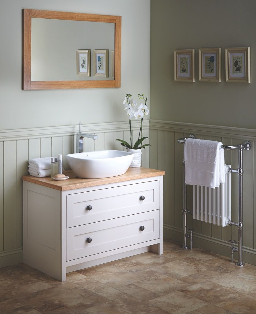 Bespoke Vanity Hall Bathroom Furniture Painted In Farrow Ball with measurements 837 X 1024