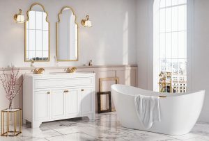 Bright Bathrooms Colourful Bathroom Furniture Uk Drench intended for size 1171 X 792