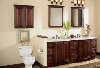 Cherry Wood Bathroom Cabinets Bathroom Cabinets Wood Bathroom pertaining to proportions 1024 X 822