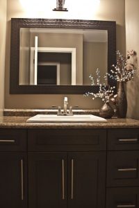 Dark Brown Bathroom Cabinets Google Search Home Improvement regarding dimensions 736 X 1104