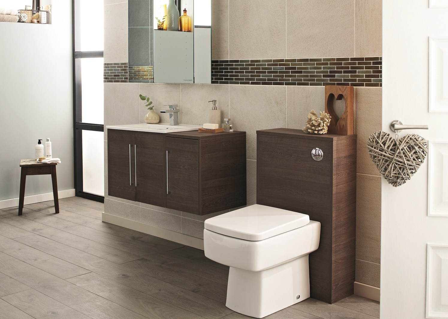 Dark Wood Bathroom Furniture Eo Furniture in sizing 1495 X 1063