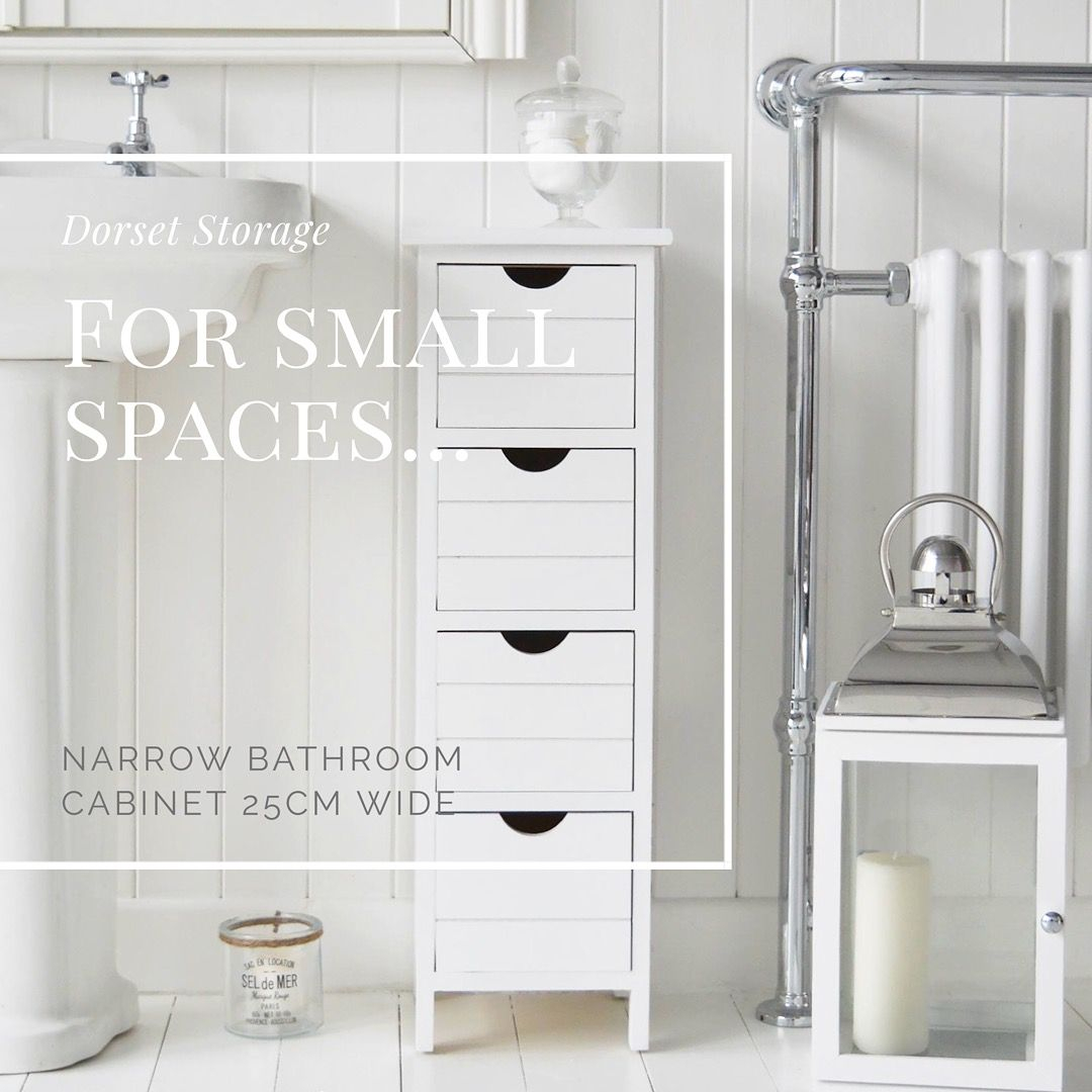 Dorset Narrow Bathroom Storage Only 25cm Wide For The Smaller Of throughout size 1080 X 1080