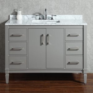 Essence Floor Mount 48 Vanity Freestanding Bathroom Vanities intended for sizing 1000 X 1000