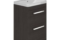 Essential Vermont 600mm Dark Grey 2 Drawer Vanity Unit And Basin regarding size 1000 X 1000