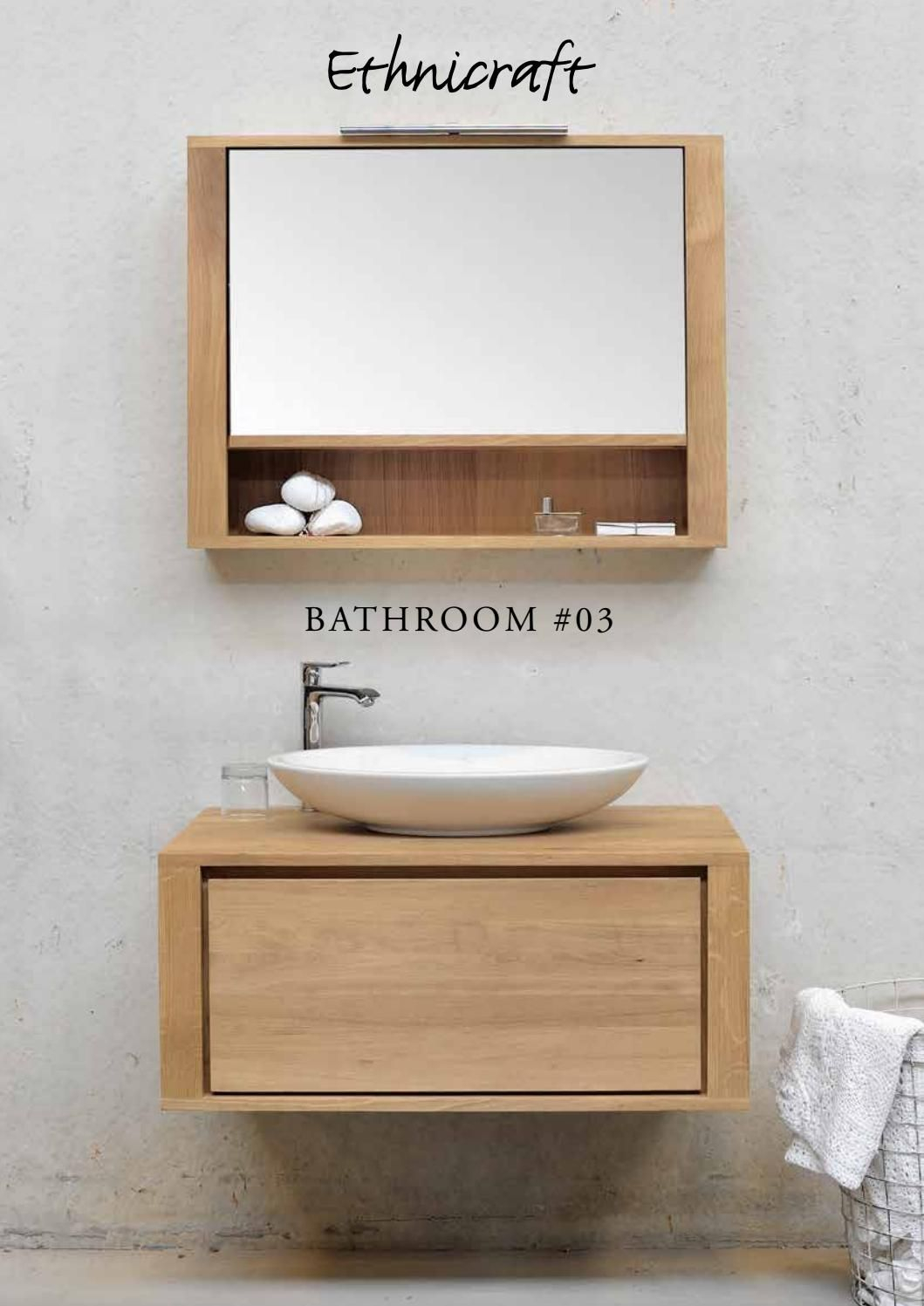 Ethnicraft Bathroom Catalogue 2016 En In 2019 Bathrooms Bathroom regarding sizing 1059 X 1497