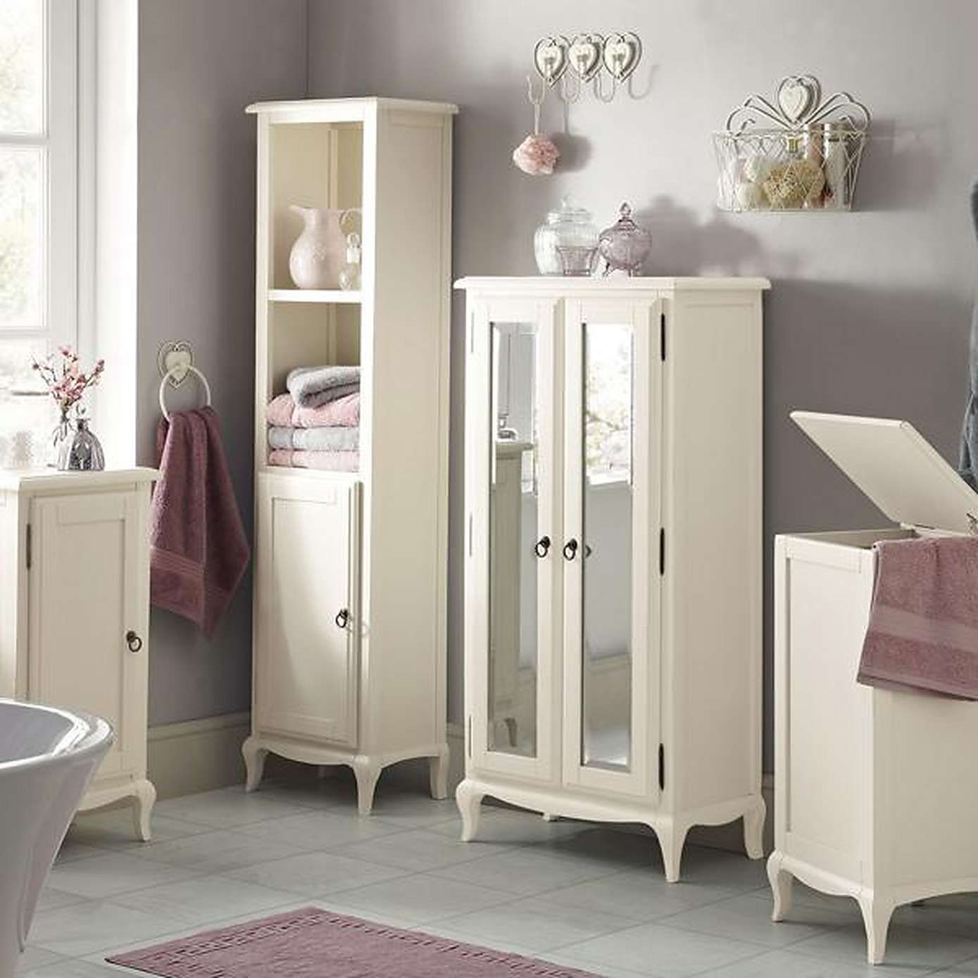 Florence Bathroom Furniture Collection Dunelm Home Decoration in dimensions 1389 X 1389