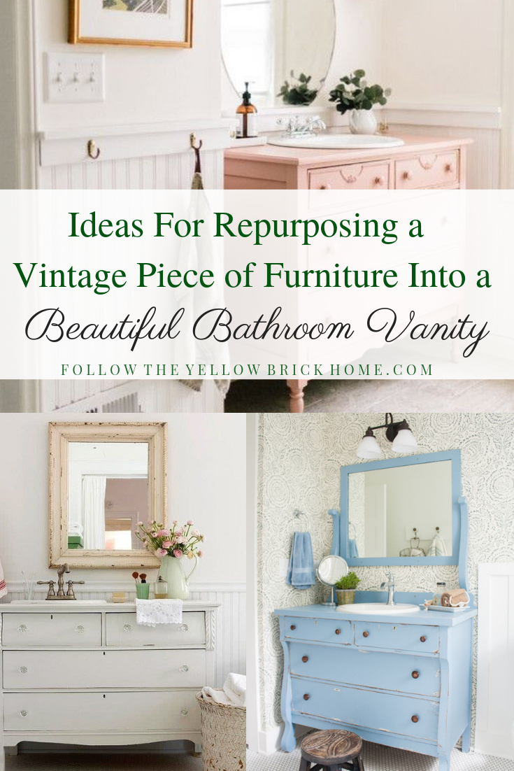 Follow The Yellow Brick Home Ideas For Repurposing A Piece Of within size 735 X 1102