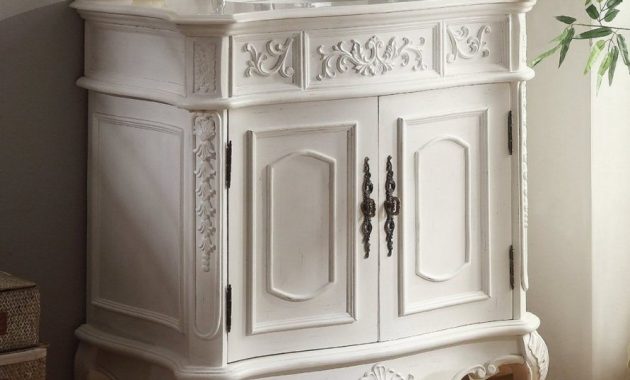 French Shab Chic Bathroom Furniture Shab Chic Bathroom Cabinets intended for proportions 891 X 1024
