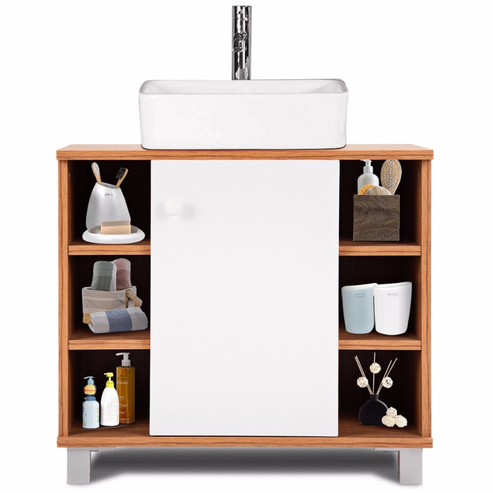 Giantex Under Sink Cabinet Bathroom Spacesaver Storage Cabinet 6 with regard to sizing 1000 X 1000