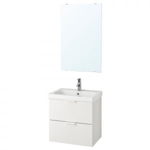 Godmorgon Odensvik Bathroom Furniture Set Of 4 White Dalskr within size 2000 X 2000