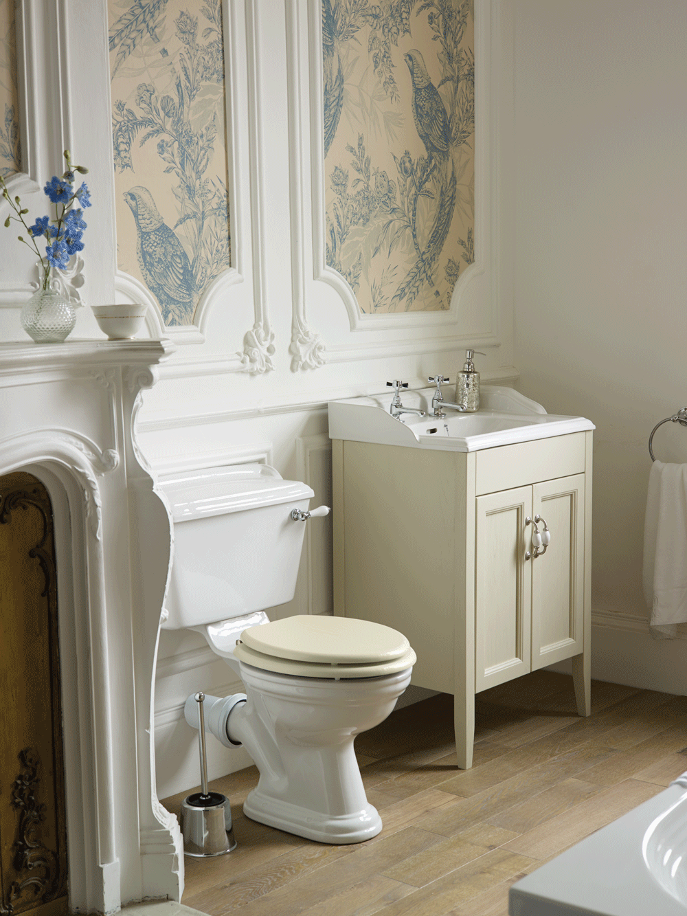 Heritage Bathroom Furniture Dorchester Vanity In Oyster From Tubs within sizing 1000 X 1333