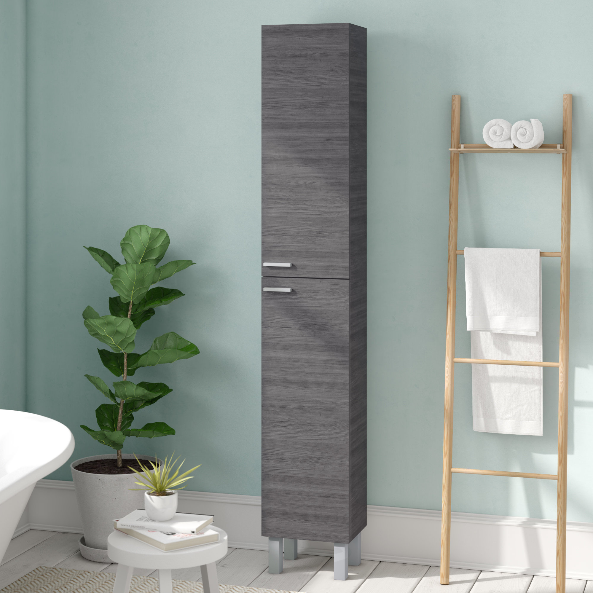 Home Etc 30 X 182cm Free Standing Tall Bathroom Cabinet Reviews regarding dimensions 2000 X 2000