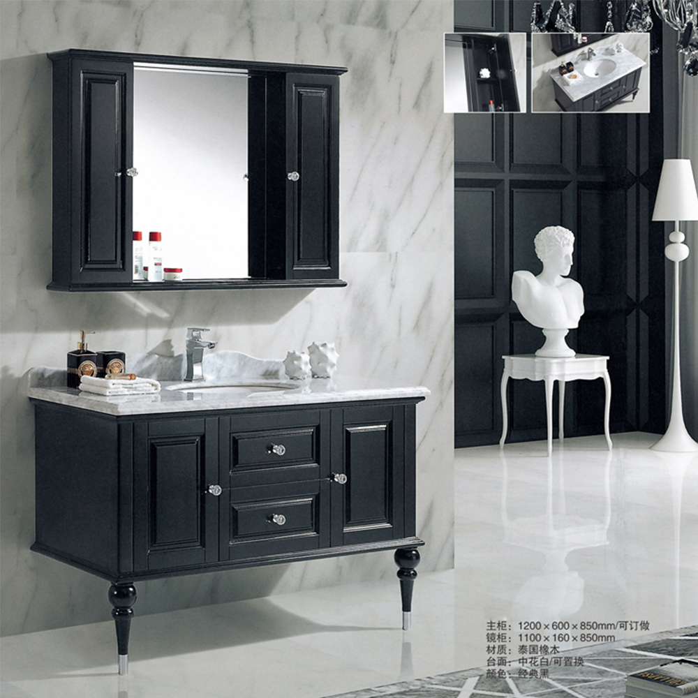 Hs G13146 Black Lacquer Bath Vanities French Provincial Vanity within dimensions 1000 X 1000