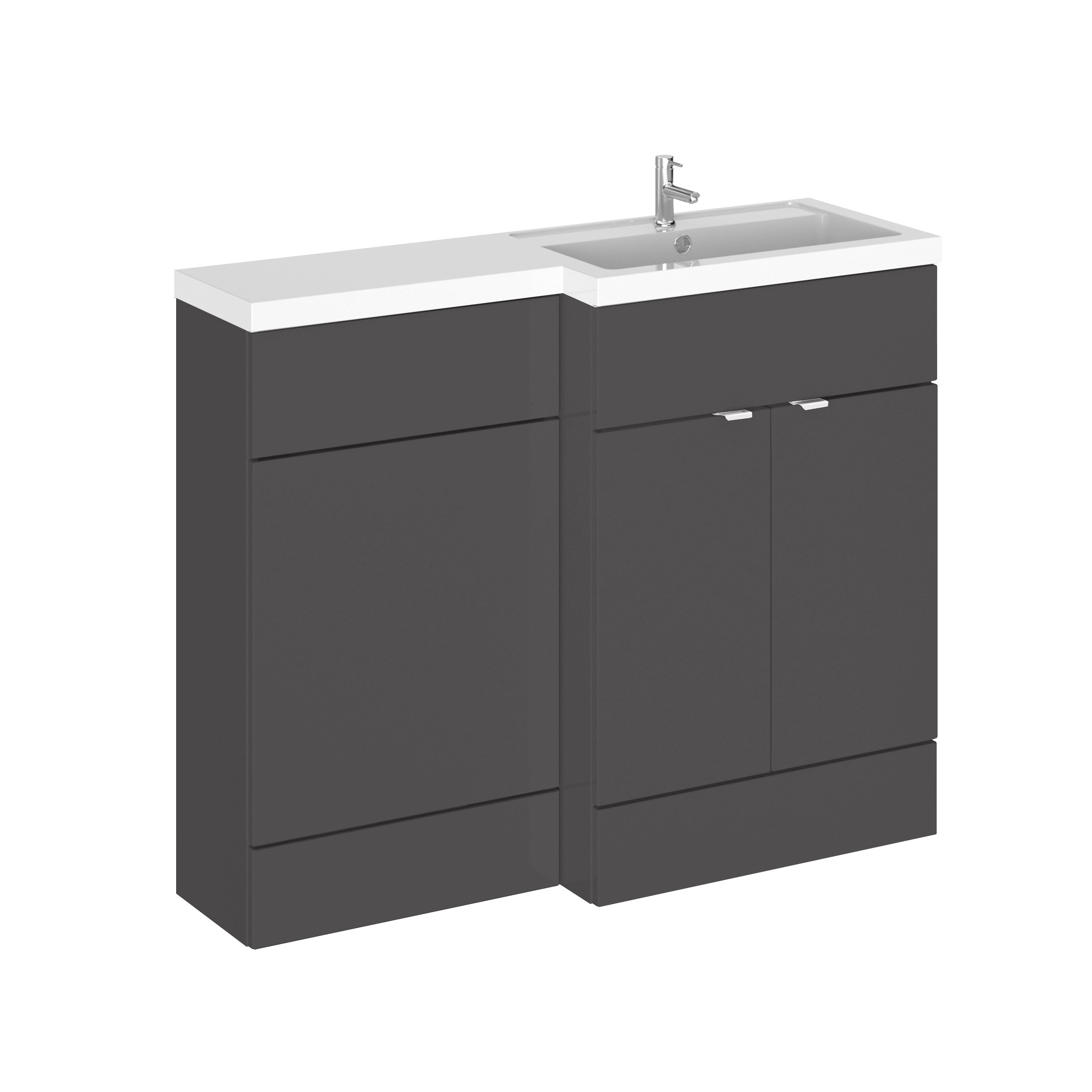 Hudson Reed 3 Piece Bathroom Furniture Set Wayfaircouk within sizing 2362 X 2362