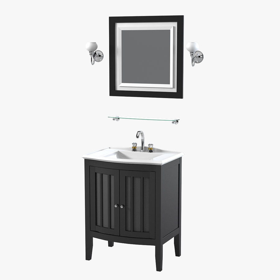 Imperial Bathrooms Linea Bathroom Furniture 3d Model 39 Max Fbx throughout measurements 900 X 900