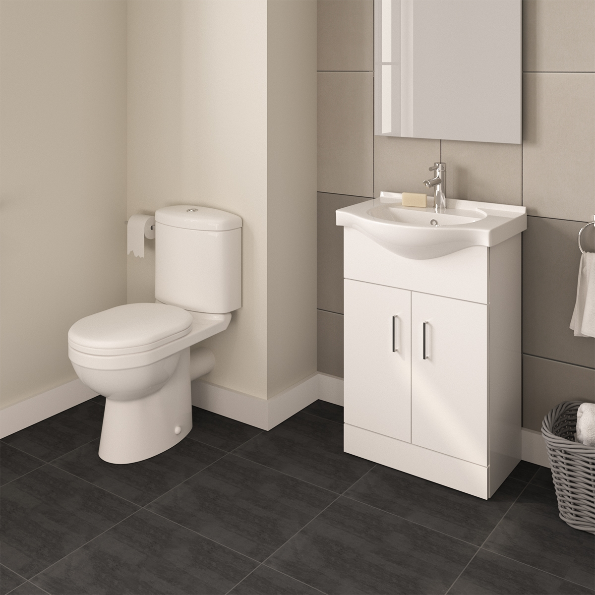 Ivo Furniture Bathroom Suite Obpack212 Modern throughout dimensions 1200 X 1200