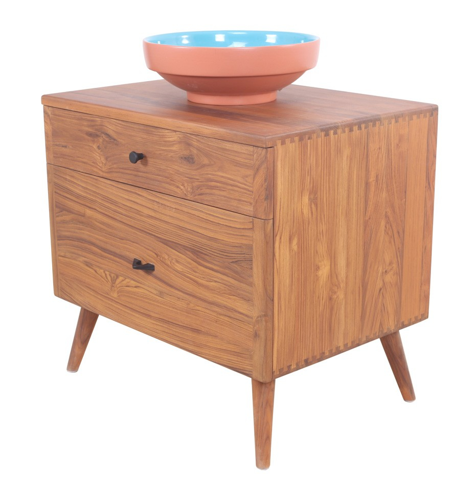 Ize Bathroom Cabinet Teak Wood Modern Furniture For Residential inside measurements 931 X 950