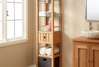 Jolon Teak Tower With Rattan Basket Bathroom intended for proportions 1500 X 1500
