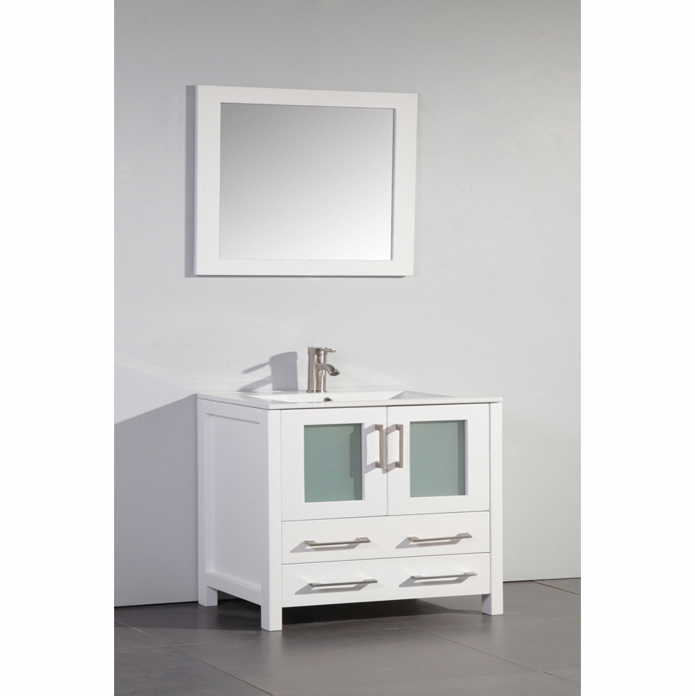 Legion Furniture 36 Solid Wood Sink Vanity With Mirror In White No in size 999 X 1000