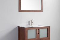 Legion Furniture 36 Solid Wood Sink Vanity With Mirror No Faucet intended for measurements 1000 X 1437