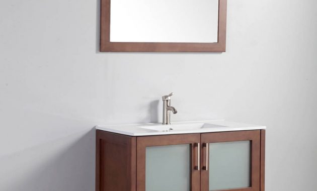 Legion Furniture 36 Solid Wood Sink Vanity With Mirror No Faucet intended for measurements 1000 X 1437