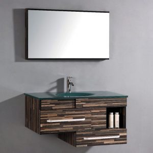 Legion Furniture 40 Single Bathroom Vanity Set With Mirror inside measurements 1018 X 1019