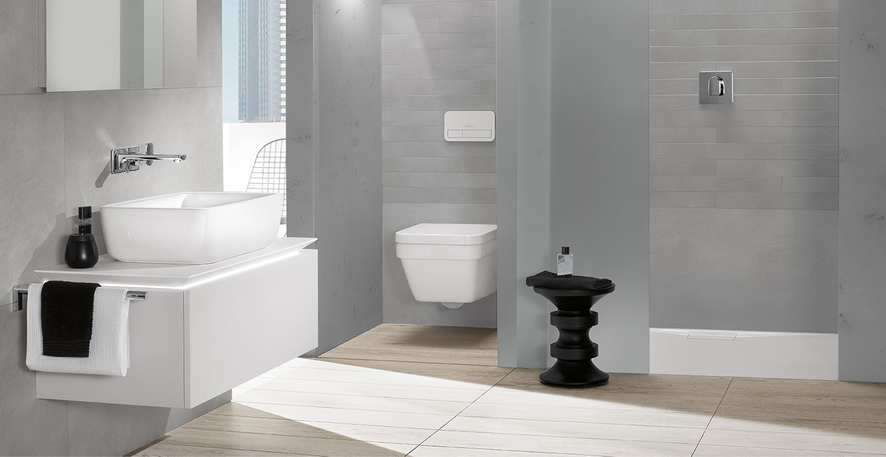 Levanto Collection Villeroy Boch Elegant Bathroom Design pertaining to size 1260 X 650