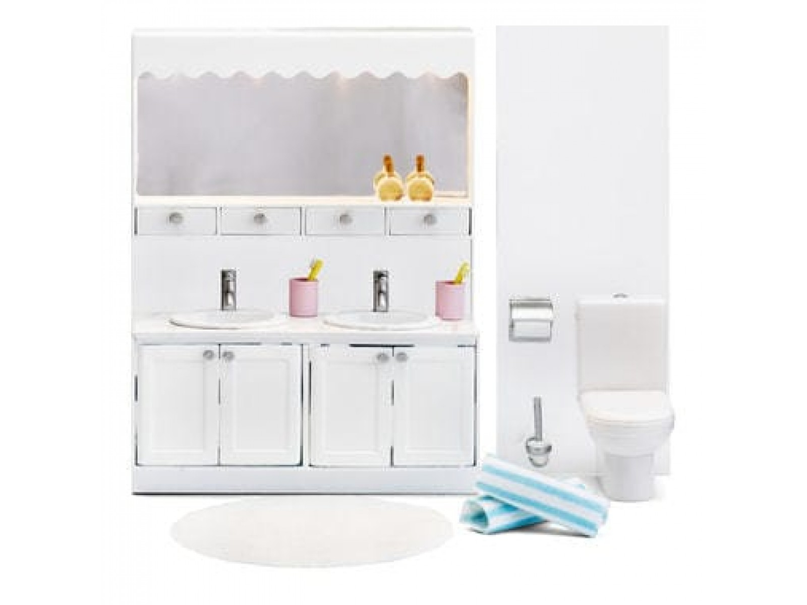 Lund Smaland 118 Bathroom Furniture Sink Cabinet And Toilet Set in sizing 1600 X 1200