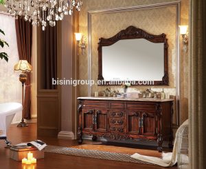 Luxury Traditional American Style Carved Wooden Bathroom Furniture regarding size 1000 X 815