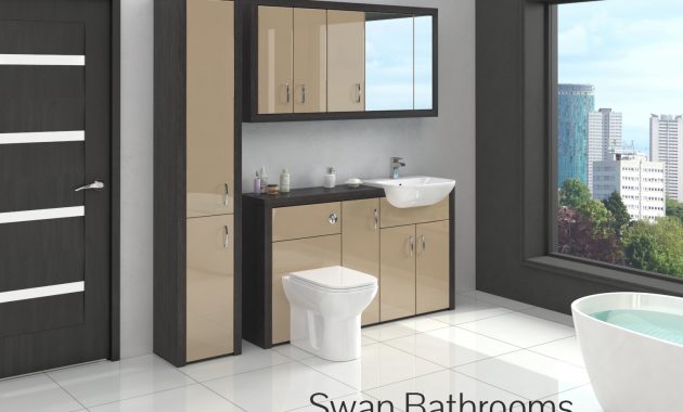 Made To Measure Wall Hung Bathroom Fitted Furniture Birmingham with regard to proportions 1500 X 1070