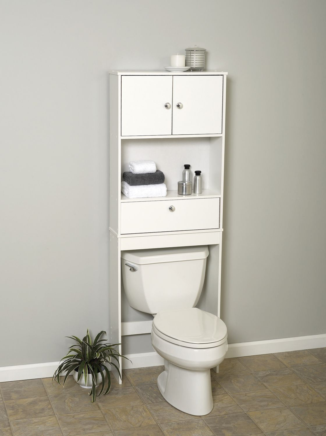 Mainstays White Wood Spacesaver With Cabinet And Drop Door Walmart pertaining to measurements 1120 X 1500