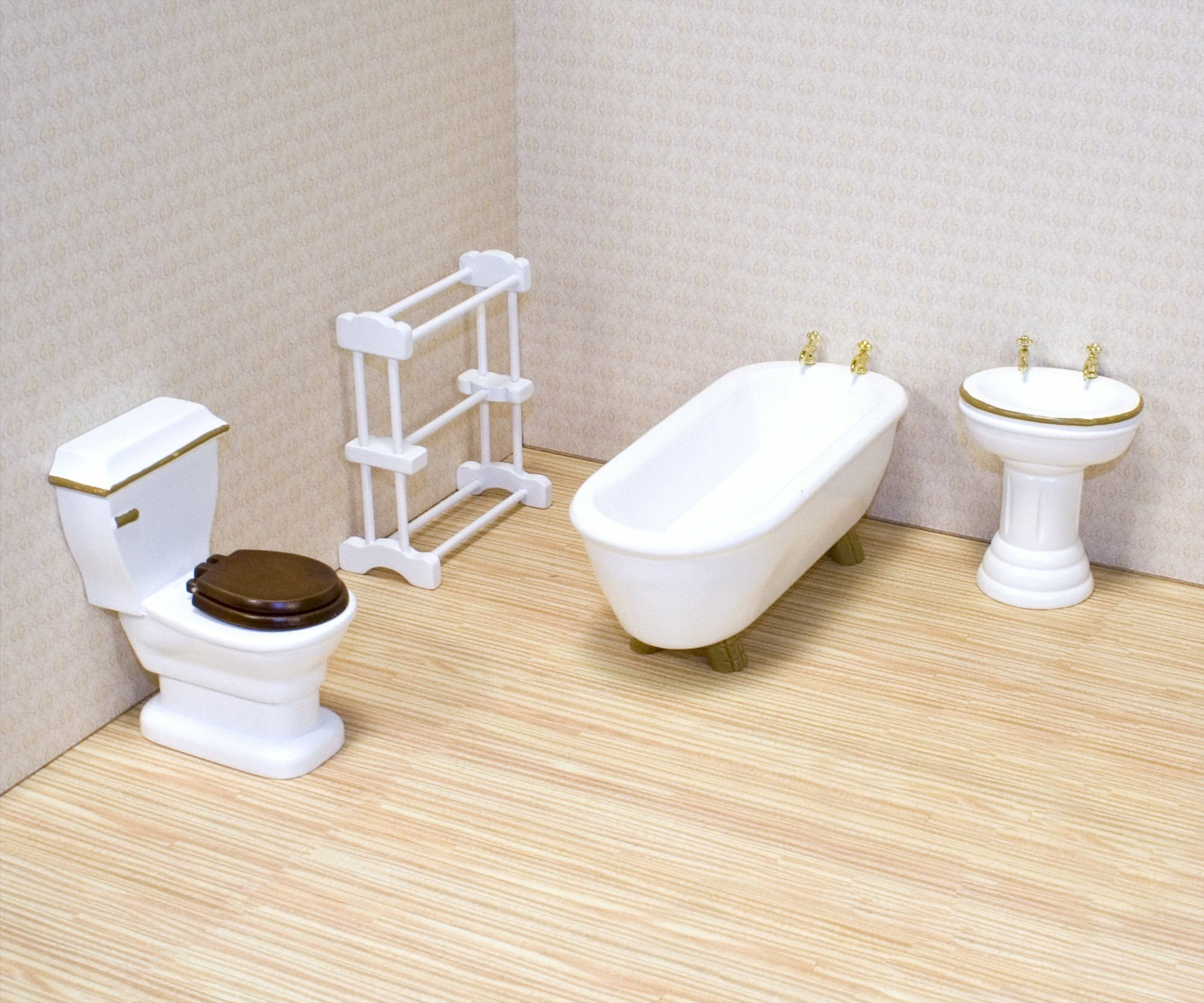 Melissa Doug Dollhouse Bathroom Furniture Reviews Wayfair in dimensions 2000 X 1665