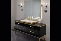 Milldue Hilton 18 Black Lacquered Glass Luxury Italian Bathroom Vanities pertaining to dimensions 1737 X 1338