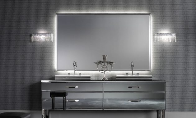 Milldue Mitage Hilton 01 Mirrored Fume Luxury Italian Bathroom Vanities intended for sizing 1737 X 1338