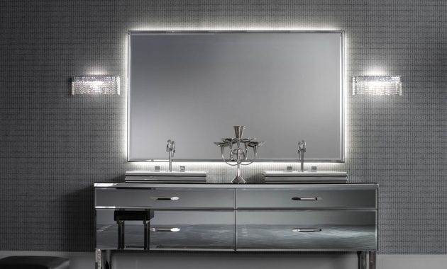 Milldue Mitage Hilton 01 Mirrored Fume Luxury Italian Bathroom Vanities with sizing 1737 X 1338