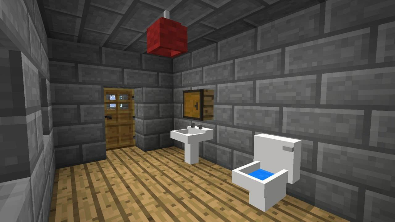 Minecraft Bathroom Ideas Fresh Minecraft Bathroom Furniture Ideas in dimensions 1280 X 720