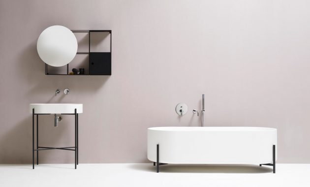 Minimalist Black And White Bathroom Fixtures Design Milk intended for measurements 1280 X 823