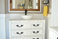 Old Dresser Turned Bathroom Vanity Tutorial inside size 1200 X 1813